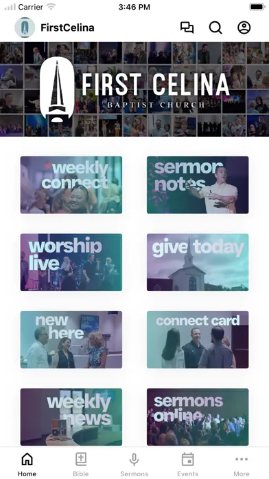 Tangkapan skrin First Celina