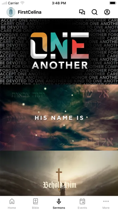 Tangkapan skrin First Celina