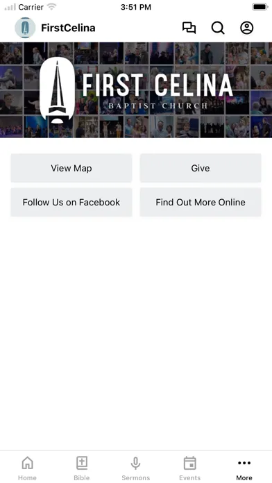 Tangkapan skrin First Celina