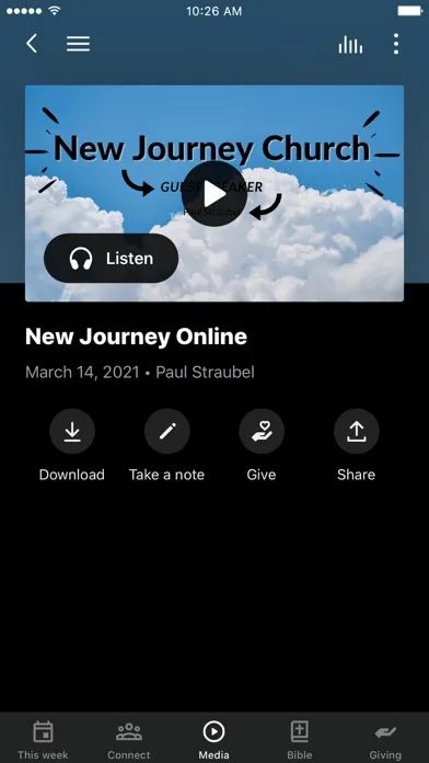 Screenshot di New Journey Church (Fosston)