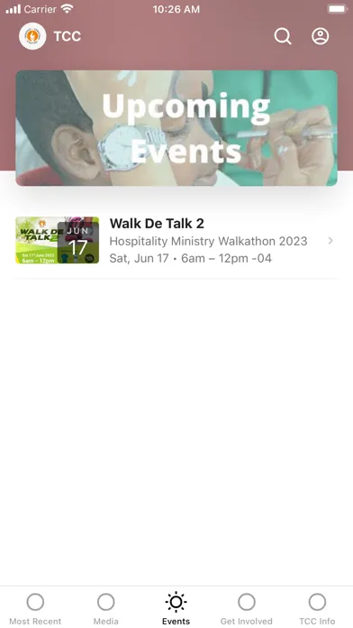 Capturas de pantalla de Trinidad Christian Center APP