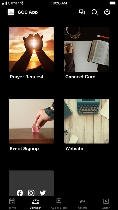 Screenshot di Grandview Christian Church App