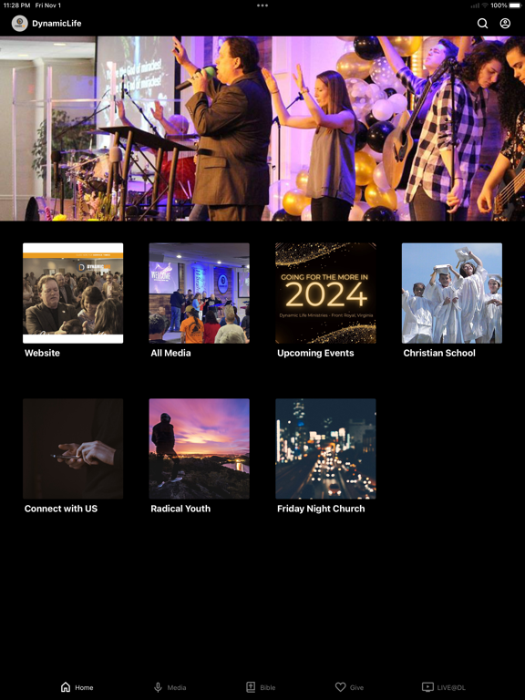 Dynamic Life Ministries iPad  Screenshots
