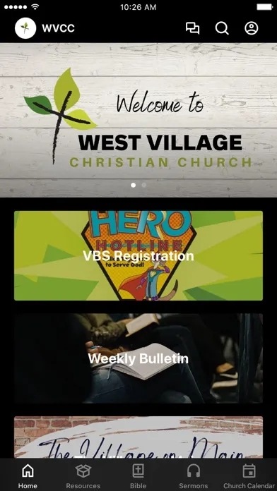 Ảnh chụp màn hình của West Village Christian Church