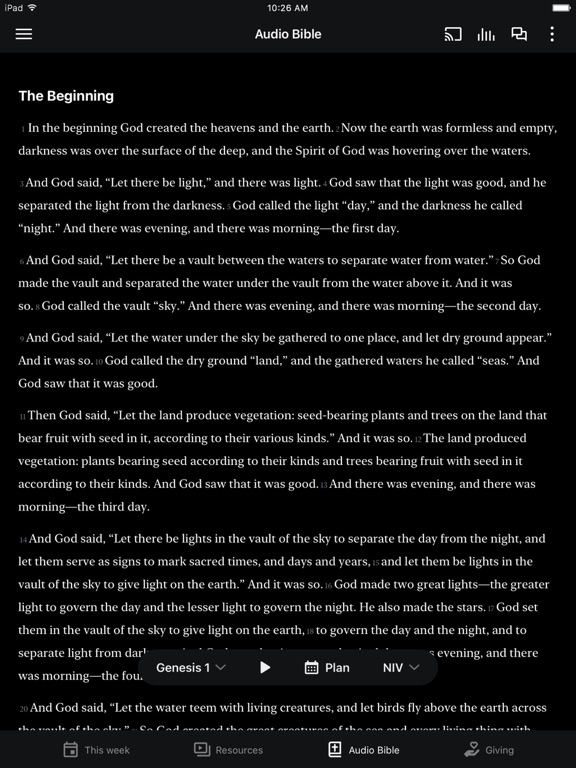 تصاویر Oak Hill Bible Church iPad 