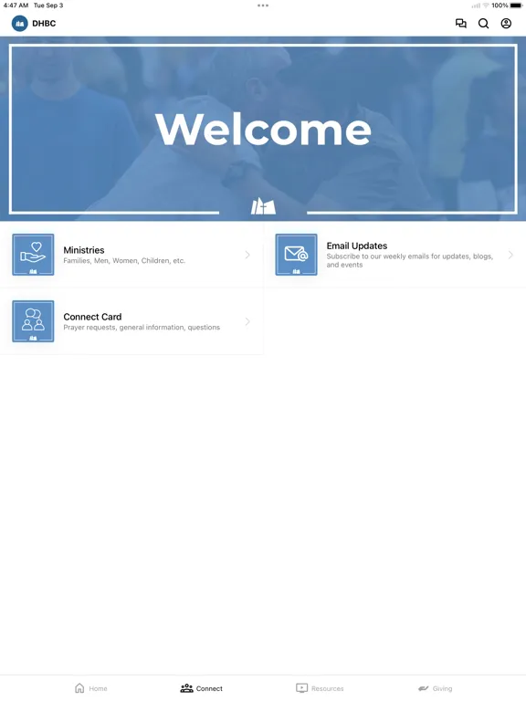 Desert Hills Bible Church iPad  سکرین شاٹس