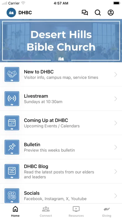 Desert Hills Bible Church سکرین شاٹس
