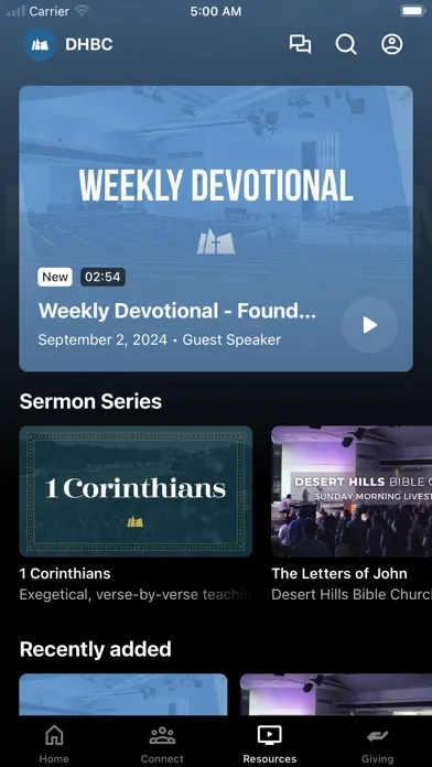 Desert Hills Bible Church سکرین شاٹس
