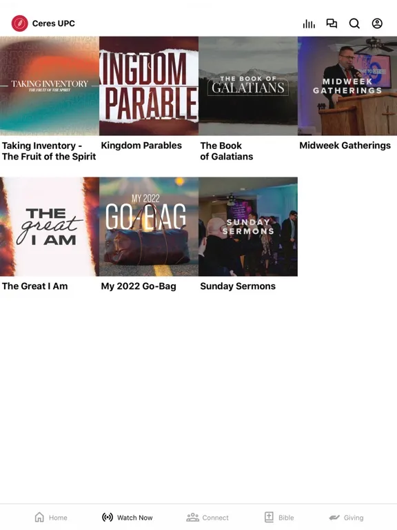 ภาพหน้าจอของ The Pentecostals of Ceres iPad 