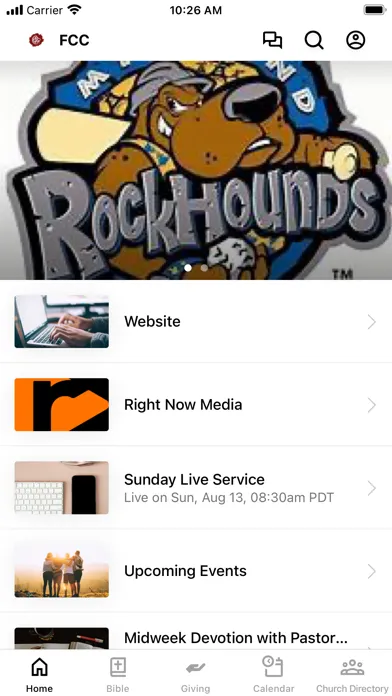 Fellowship Community Church TX スクリーンショット