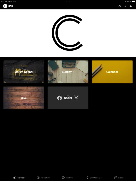 تصاویر Casper Alliance Church iPad 