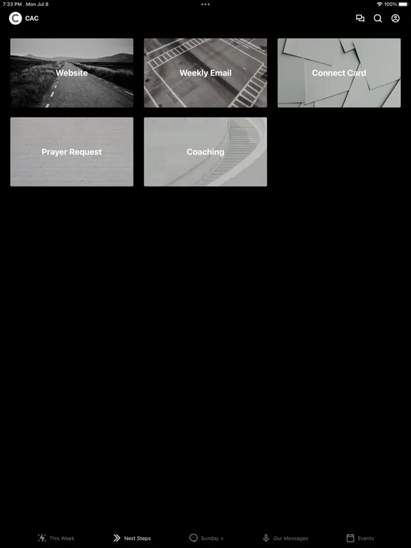 تصاویر Casper Alliance Church iPad 