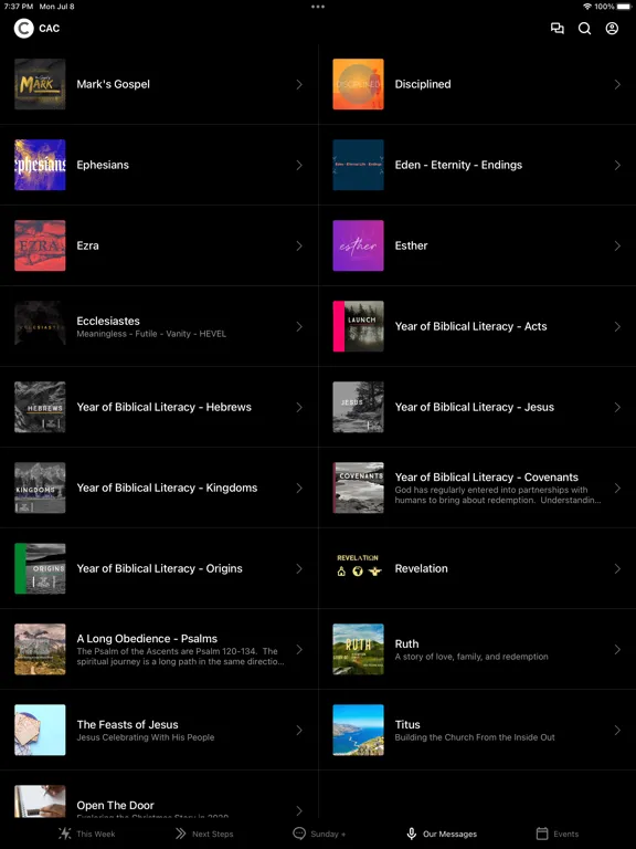 تصاویر Casper Alliance Church iPad 