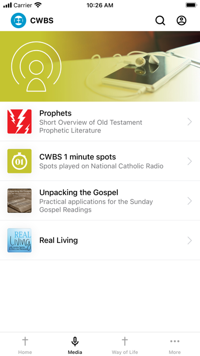 Ảnh chụp màn hình của Catholic Way Bible Study