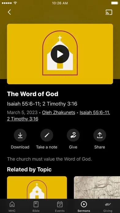 Mercy Hill Chapel Screenshots
