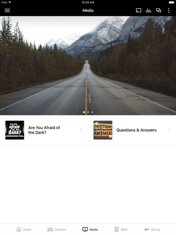 Скриншоты Shirley Hills Baptist Church iPad 