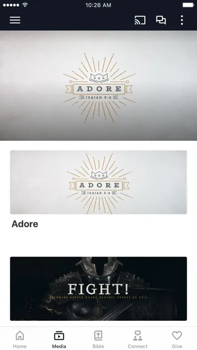 Capturas de tela do Life Church Calvert