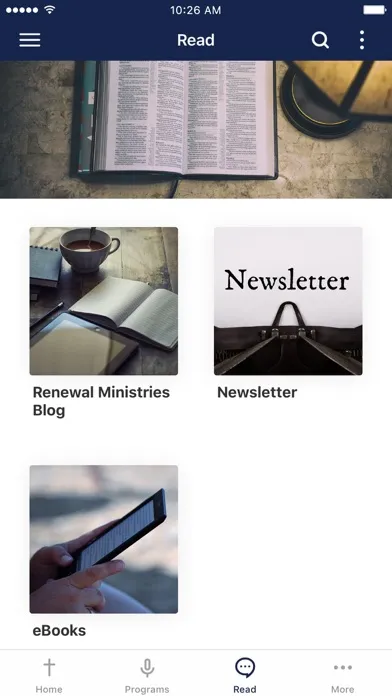 Renewal Ministries سکرین شاٹس