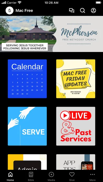 McPherson Free Methodist スクリーンショット