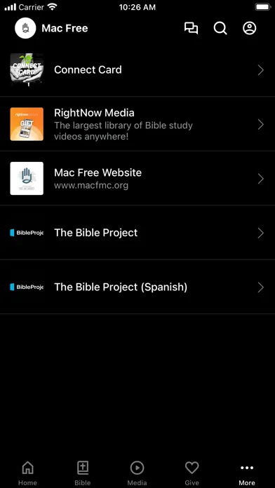McPherson Free Methodist スクリーンショット