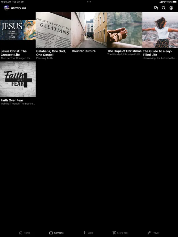 Captures d'écran de CBC Upstate iPad 
