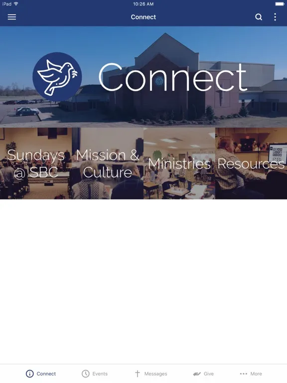 Sharon Baptist Church iPad 应用截图