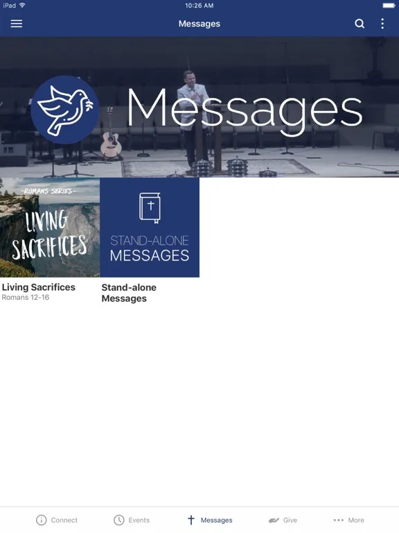 Sharon Baptist Church iPad 应用截图