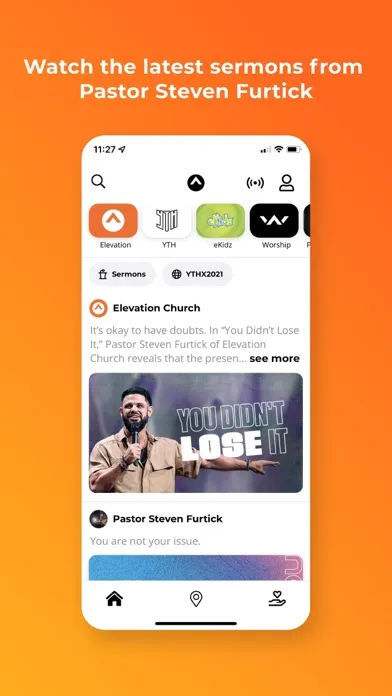 Ảnh chụp màn hình của Elevation App