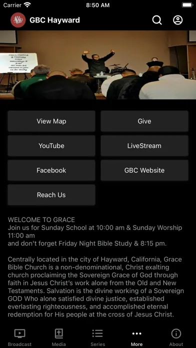 Grace Bible Church of Hayward Ekran Görüntüleri