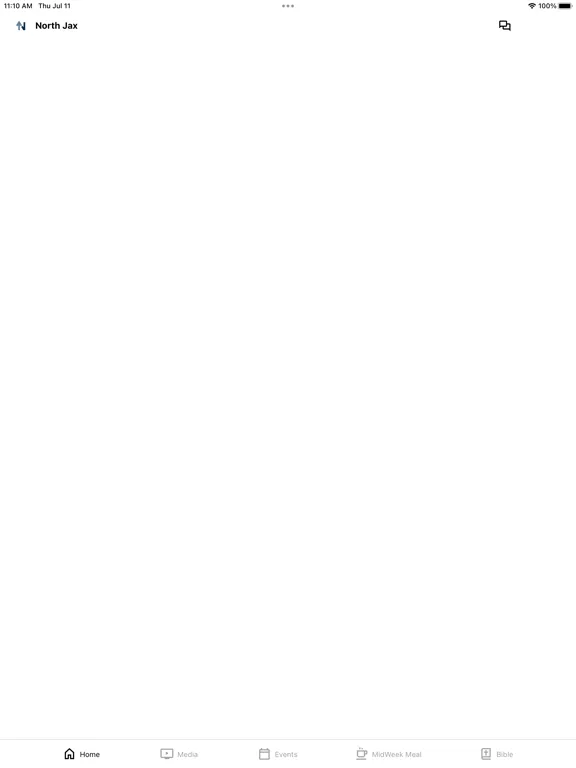 North Jax Baptist Church iPad 应用截图