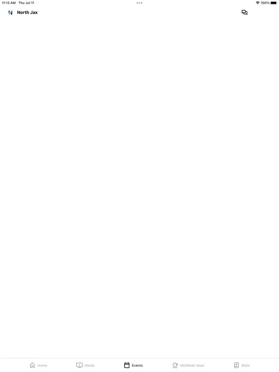 North Jax Baptist Church iPad 应用截图