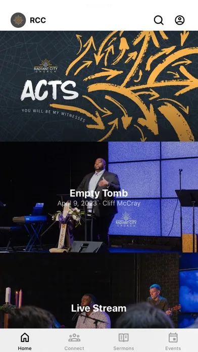 Capturas de pantalla de Radiant City Church
