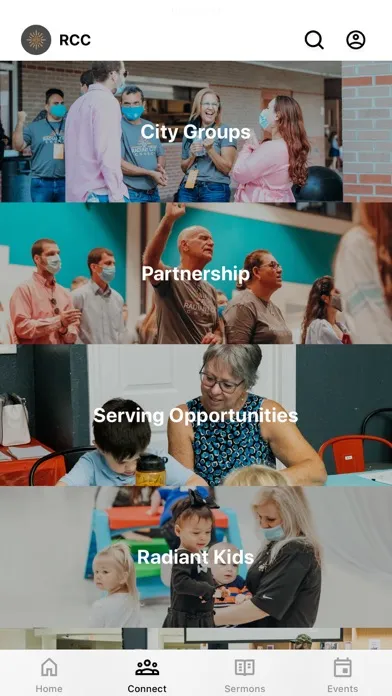 Capturas de pantalla de Radiant City Church