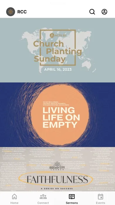 Capturas de pantalla de Radiant City Church