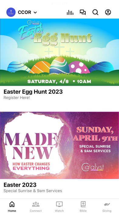 Screenshot di Catalyst Church on Raceway