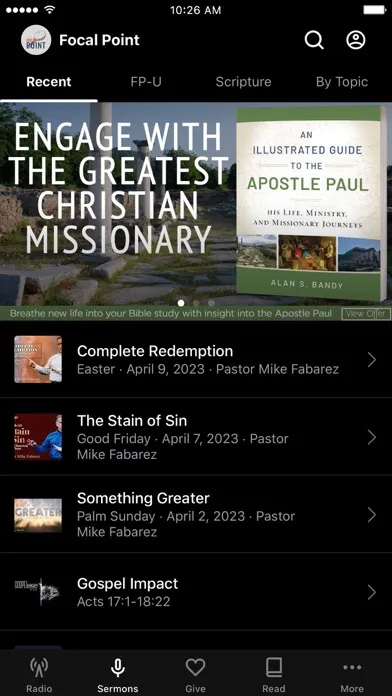 Focal Point Radio Ministries Screenshots