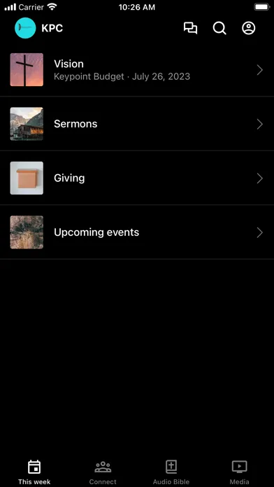 ภาพหน้าจอของ Keypoint Church Texas