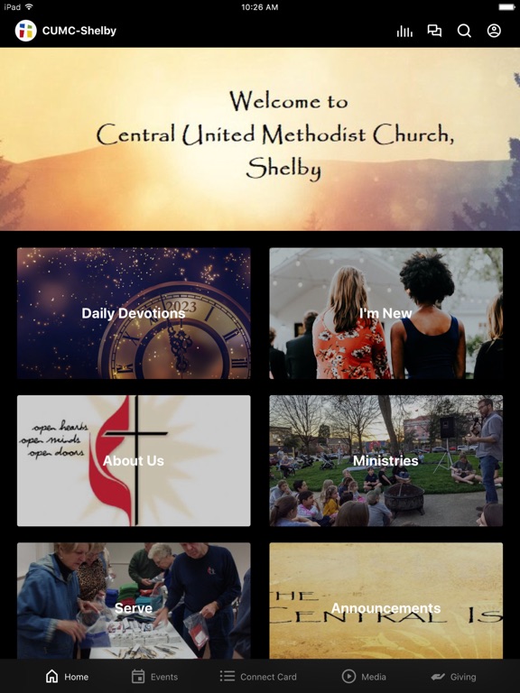 Central UMC-Shelby iPad 應用截圖