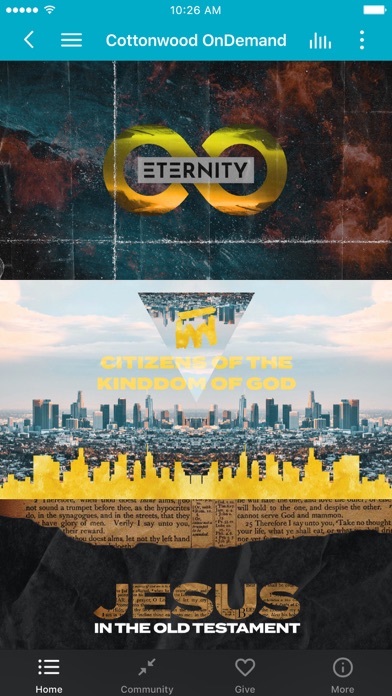 Cottonwood Church App Ekran Görüntüleri