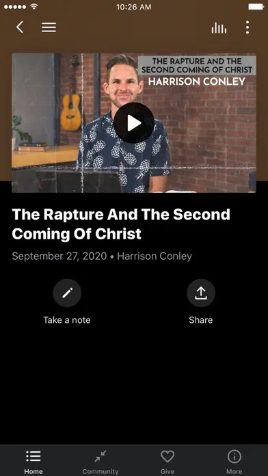 Cottonwood Church App 스크린샷