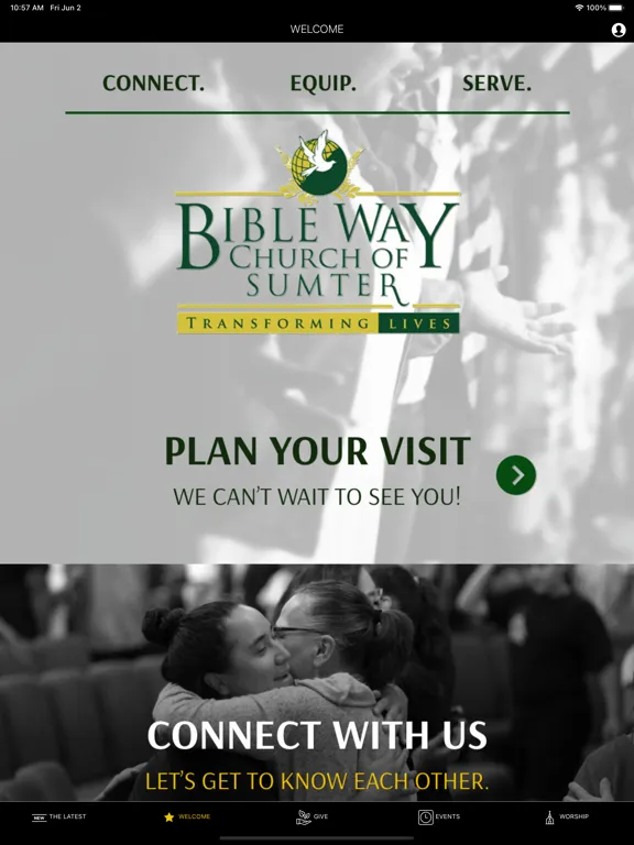 Zrzuty ekranu Bible Way Sumter iPad 