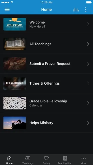 Grace Bible Fellowship Church سکرین شاٹس