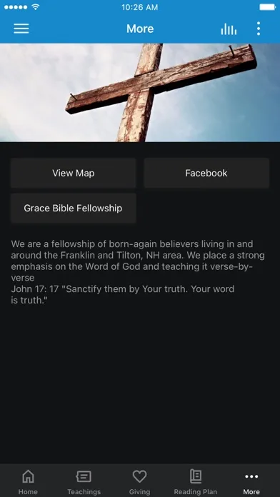 Grace Bible Fellowship Church سکرین شاٹس