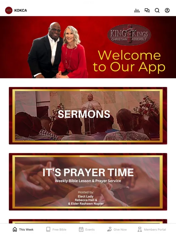 Скриншоты King of Kings Christian Assemb iPad 