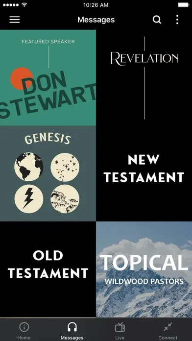 Capturas de tela do Wildwood Calvary Chapel