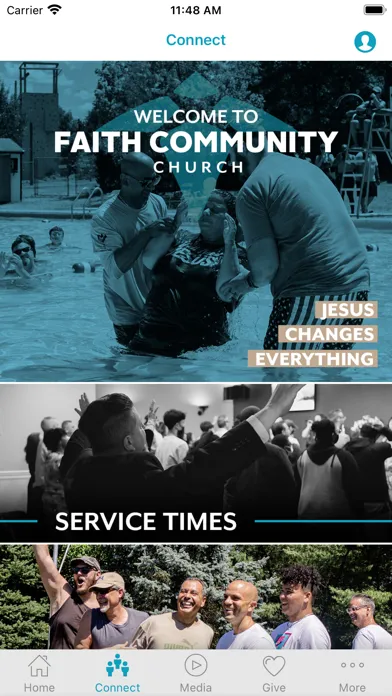 Ảnh chụp màn hình của Faith Community Church - NY
