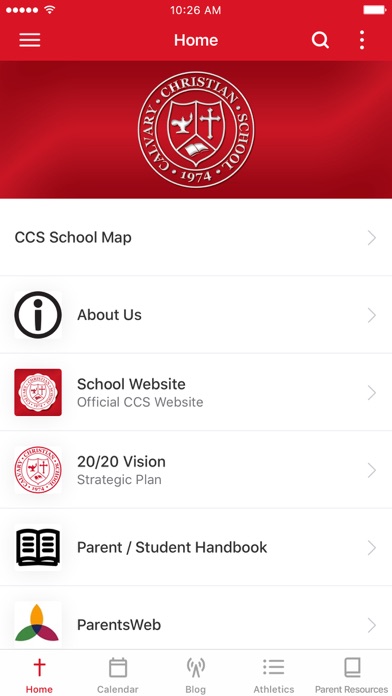 Screenshot di Calvary Christian School