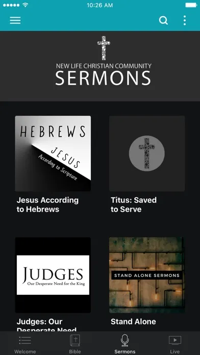 Capturas de pantalla de New Life Christian Community