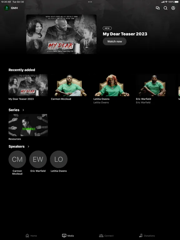 Capturas de pantalla de Getting My Help iPad 