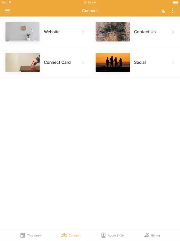 Crossroads Wesleyan Church App iPad 应用截图